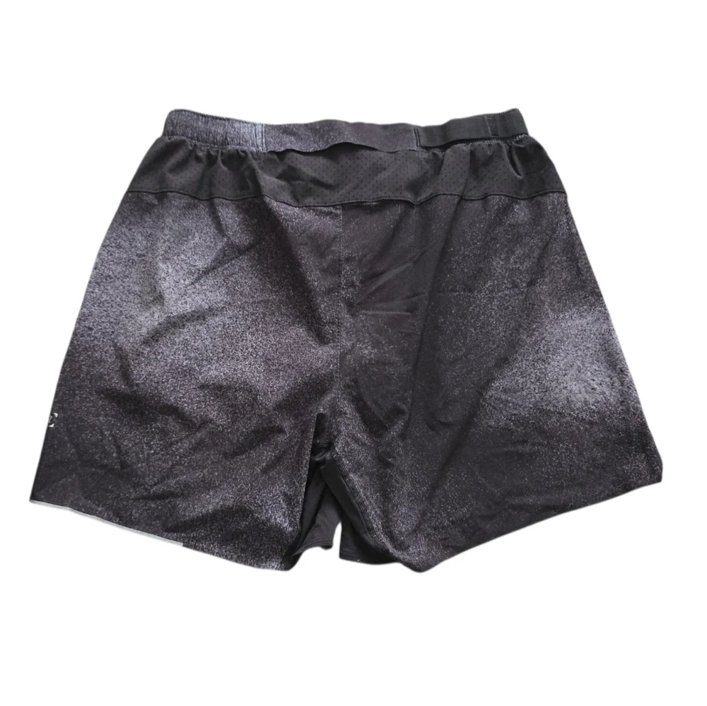 Lululemon Surge Black Sparkle Athletic Shorts Men's Size L